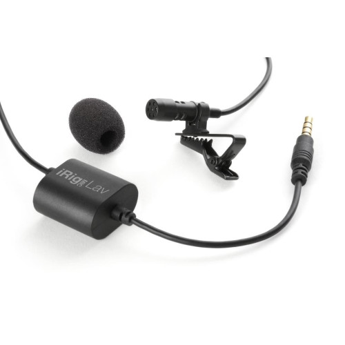 iRig Mic Lav – Professional Lavalier Mic for iPhone, iPad, Mac/PC