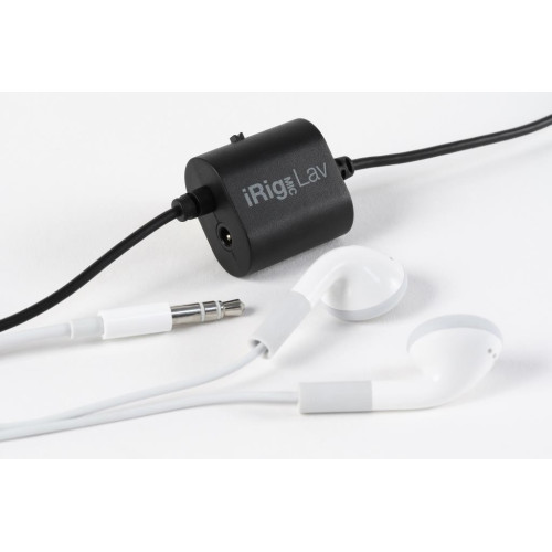 iRig Mic Lav – Professional Lavalier Mic for iPhone, iPad, Mac/PC