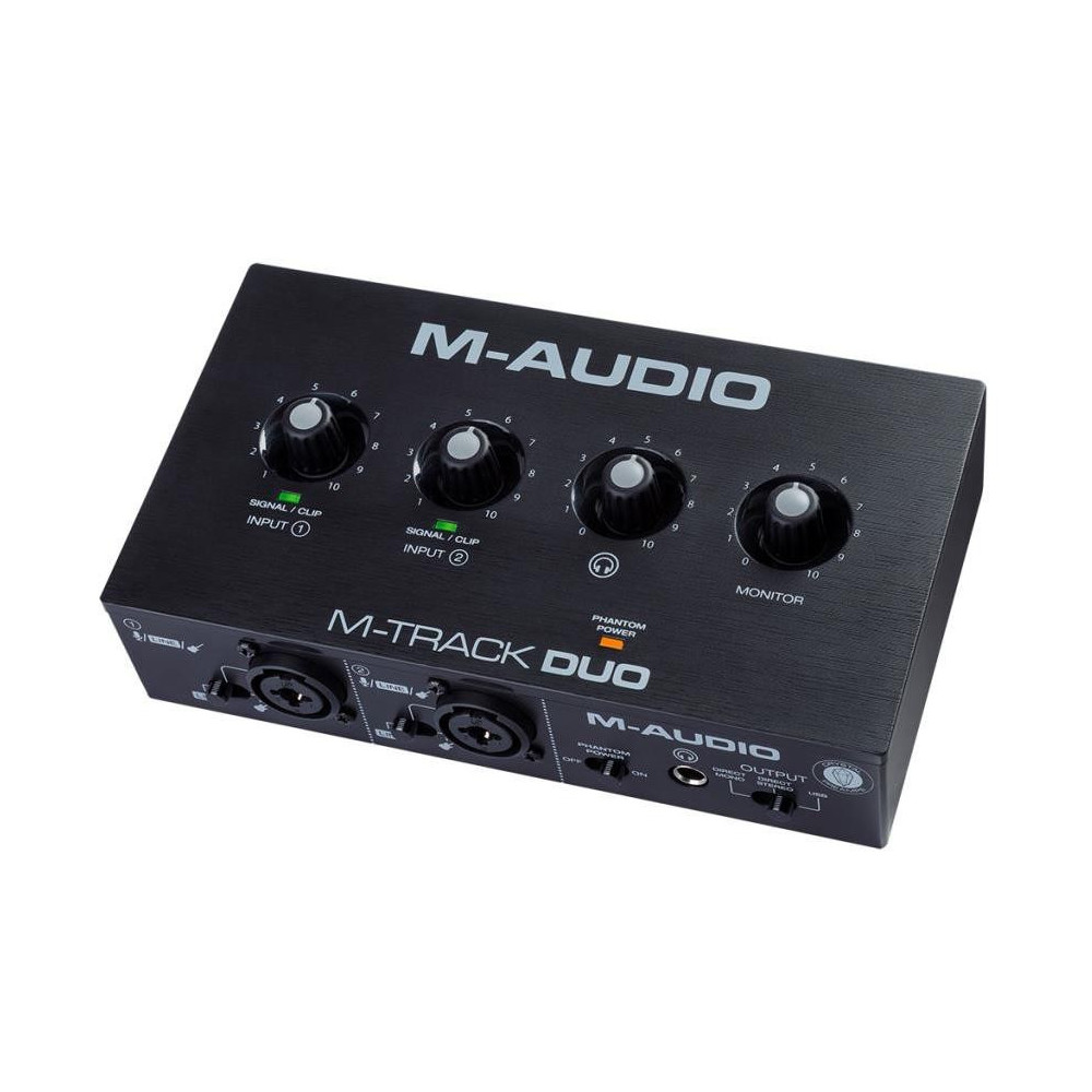 M-Audio M-Track Duo Usb Audio Interface for Mac/IOS/PC