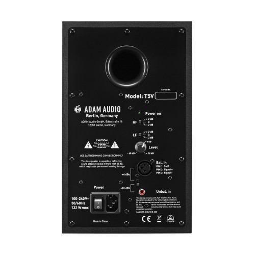 Adam T5V Nearfield Monitor 2-Way Studio Monitor