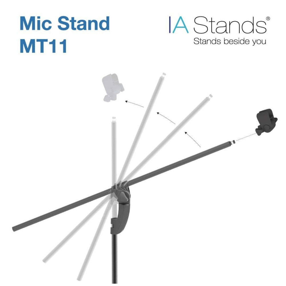 IA Stands MT11 Tripod Microphone Stand