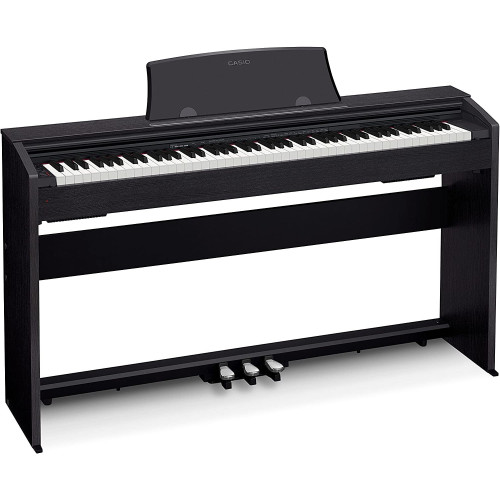 Casio Privia PX-770BK 88-Key Digital Piano with Increased Polyphony and Ivory Touch Keys