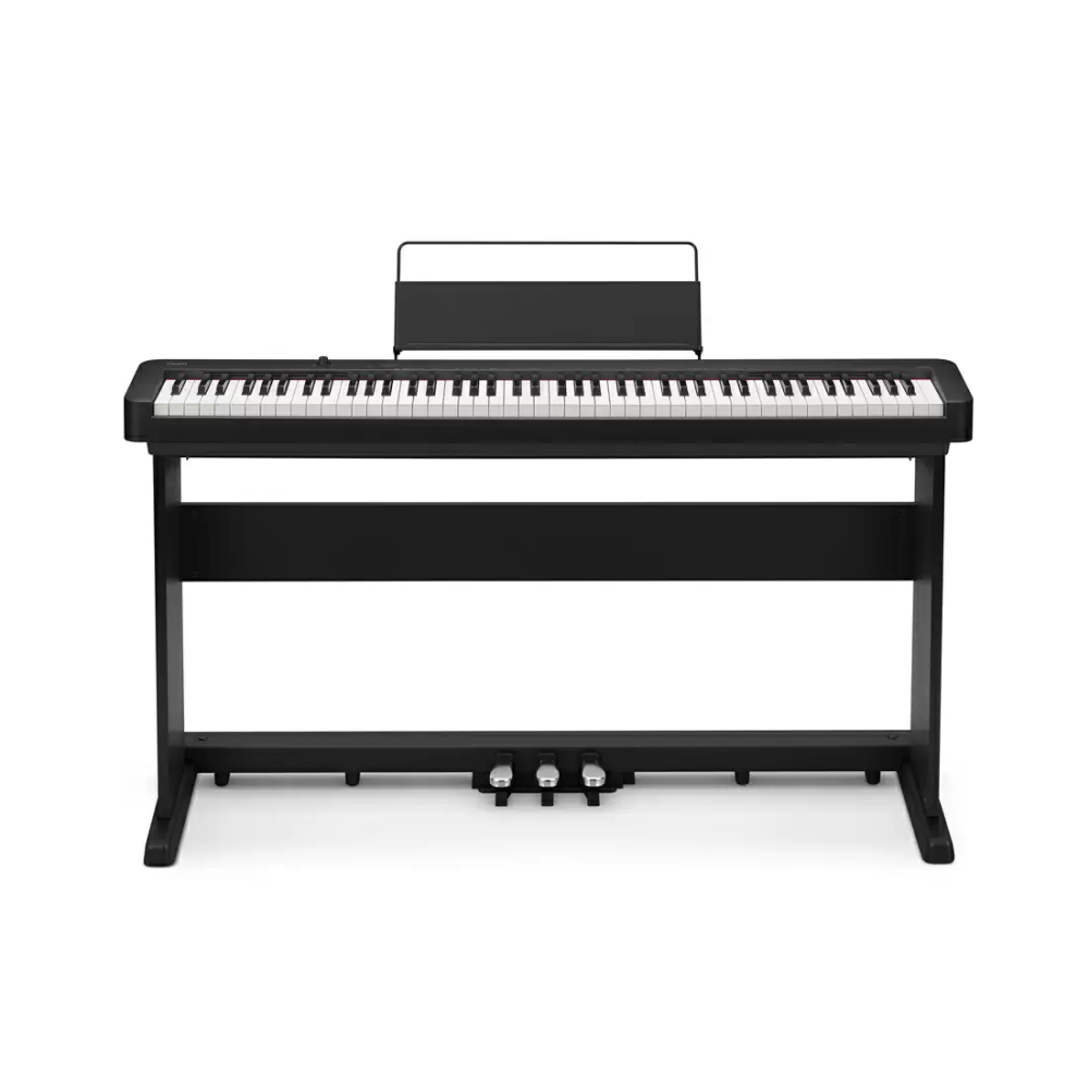 Casio CDP-S160BK 88-Key Digital Piano | MIDI Keyboard for Mac/PC/iPhone/iPad | Bluetooth & USB Connectivity