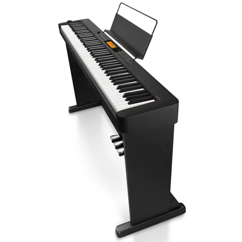 Casio CDP-S160BK 88-Key Digital Piano | MIDI Keyboard for Mac/PC/iPhone/iPad | Bluetooth & USB Connectivity