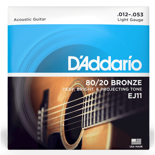 D'Addario EJ11 Acoustic Guitar String Set