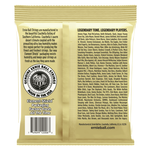 Ernie Ball EarthWood Bronze .010-.050 Guitar Strings | D'Addario