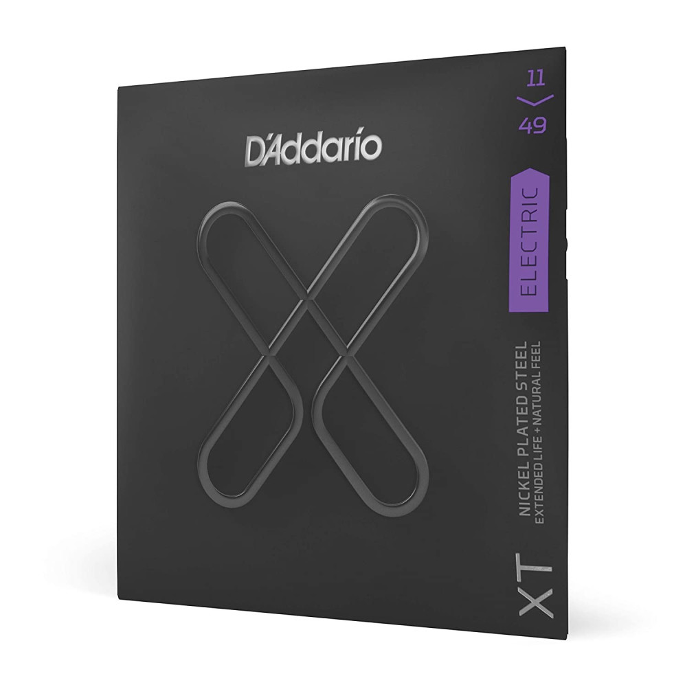 D'Addario XTE1149 .11-.49 Electric Guitar Strings - Enhanced Tone & Durability