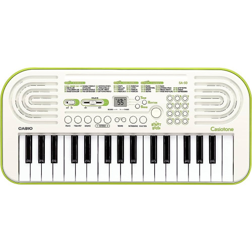 Casiotone SA-50 32-Keys Mini Keyboard | Musical Companion by Casio