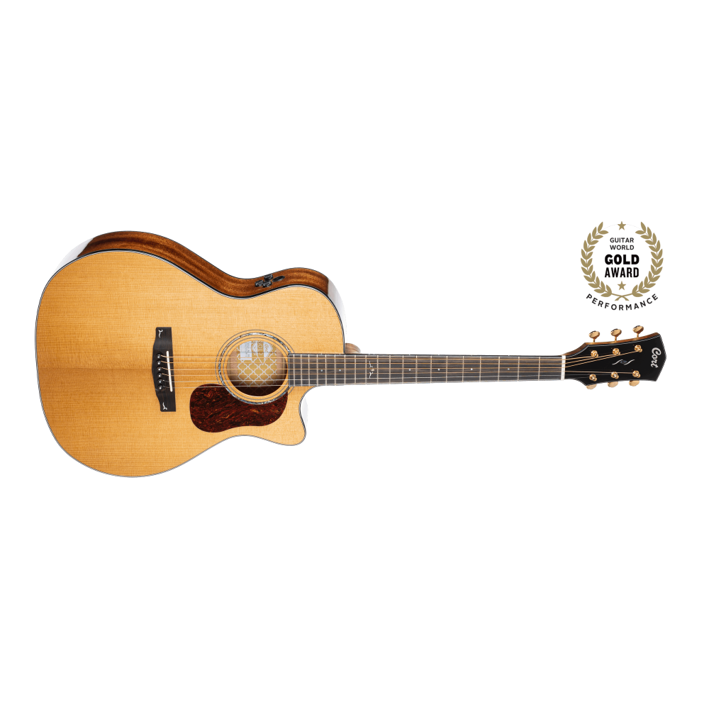 Cort GOLD Series A6 Electroc Acoustic Guitar – Get Rich Tone with Superior Playability