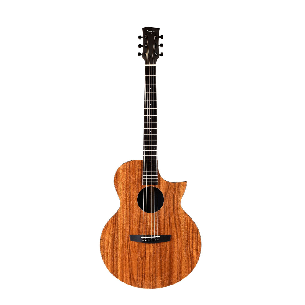 Enya EA-X1C EQ All Koa Acoustic Guitar | Enya Guitars