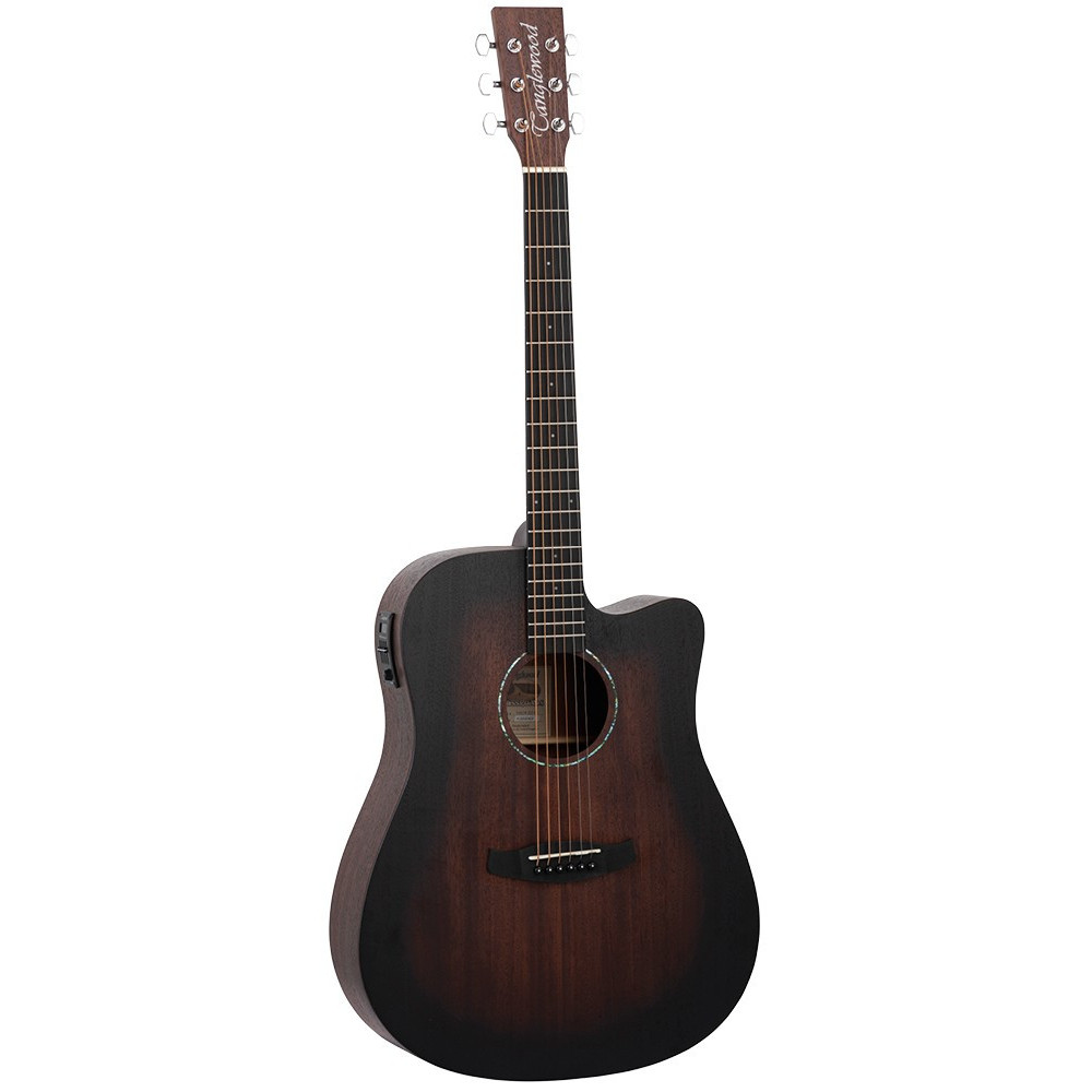 Tanglewood TWCR DCE F Crossroad Dreadnought Semi Acoustic Guitar | Fishman Pickup