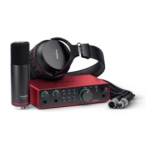 Focusrite Scarlett 2i2 Studio Pack (Gen 4)