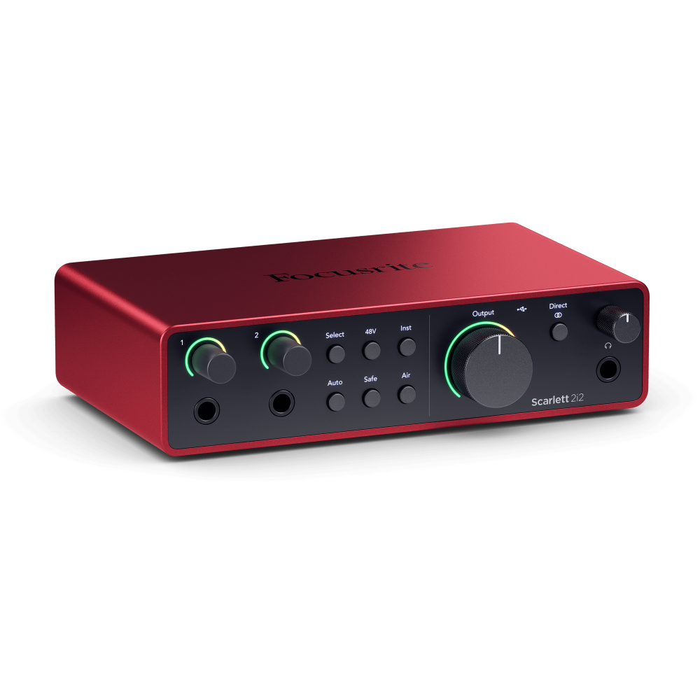 Focusrite Scarlett 2i2 Studio Pack (Generation 4)