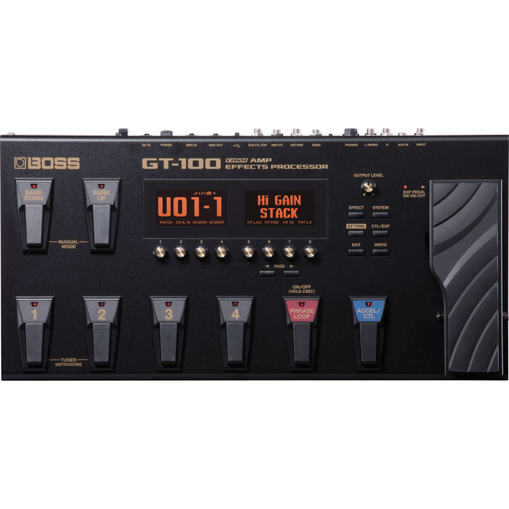 BOSS GT-100|Multi-effects Guitar Processor : price, review, buy ,pedal