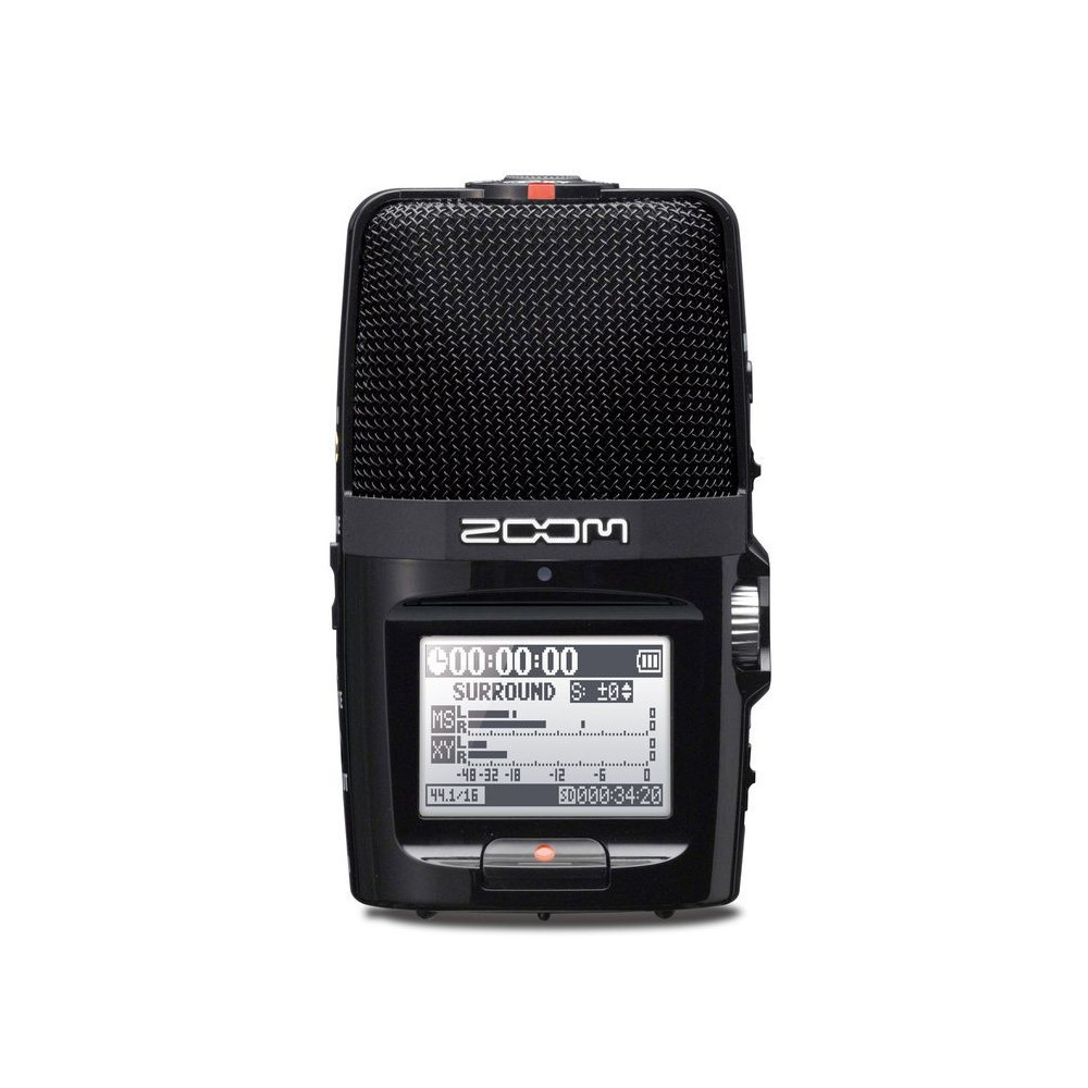 Zoom H2N Handy Recorder - 5 Built-in Mics, 4 Recording Modes