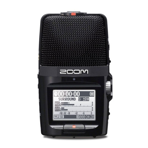 Zoom H2N Handy Recorder - 5 Built-in Mics, 4 Recording Modes