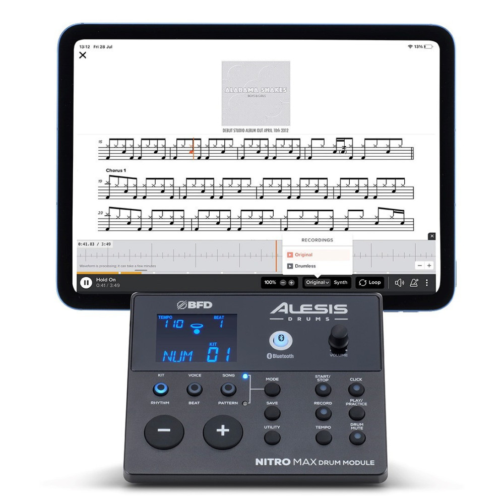 Alesis Nitro Max Digital Drum Kit | 32 Premium Kits & Responsive Mesh Heads