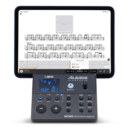 Alesis Nitro Max Digital Drum Kit | 32 Premium Kits & Responsive Mesh Heads