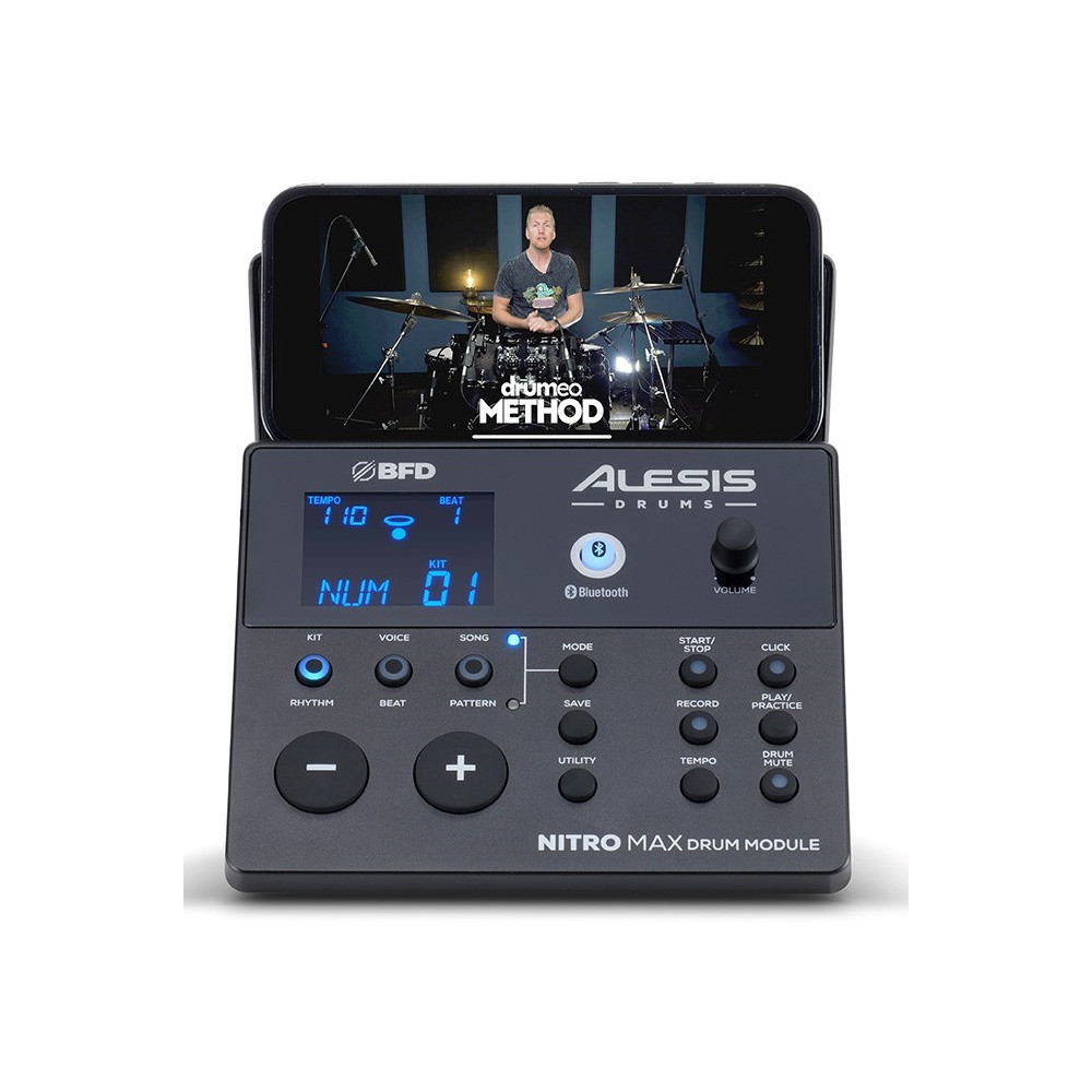 Alesis Nitro Max Digital Drum Kit | 32 Premium Kits & Responsive Mesh Heads