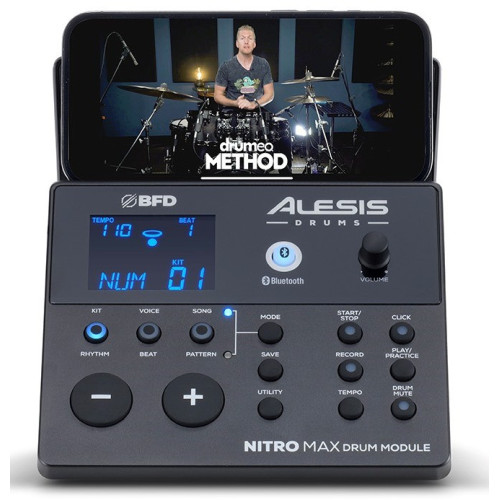 Alesis Nitro Max Digital Drum Kit | 32 Premium Kits & Responsive Mesh Heads