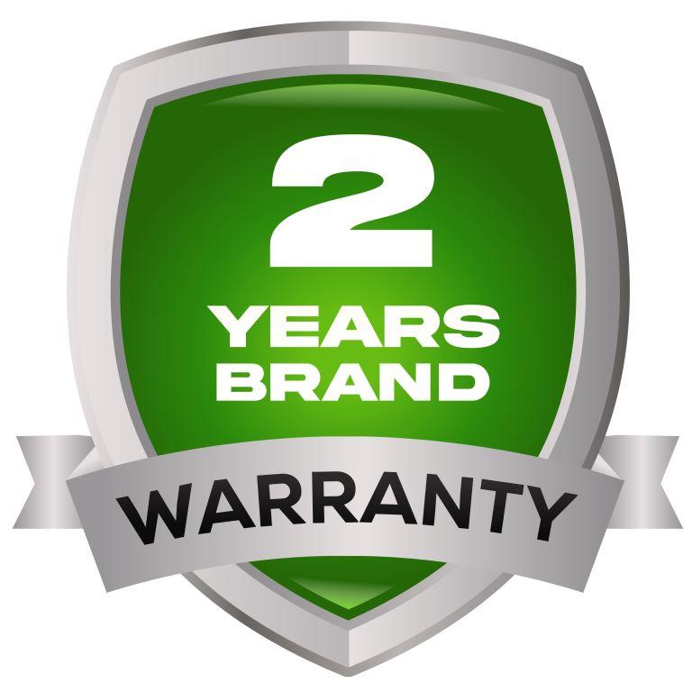 2 Years Brand Warranty